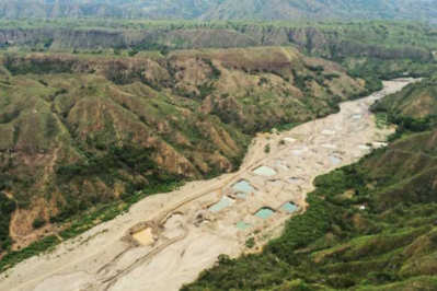 Recordemos: Río colombiano desaparece por completo debido a la minería