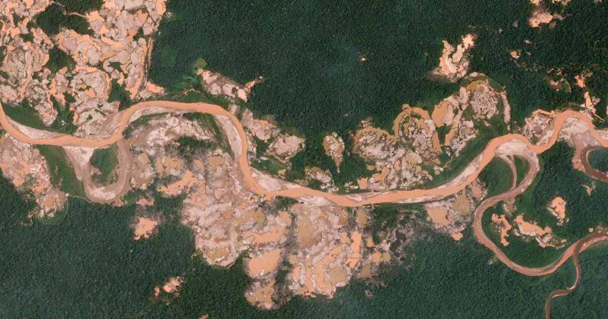 La deforestación en imágenes satelitales