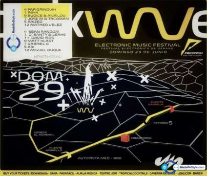 Mapa: Cómo llegar al SHOCKWAVE RAVE éste Domingo de PUENTE 29 de Junio ! 18 HOURS NON.STOP