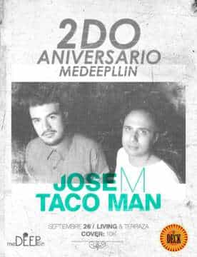 meDEEPllin anuncia sus primeros invitados para su 2ndo aniversario