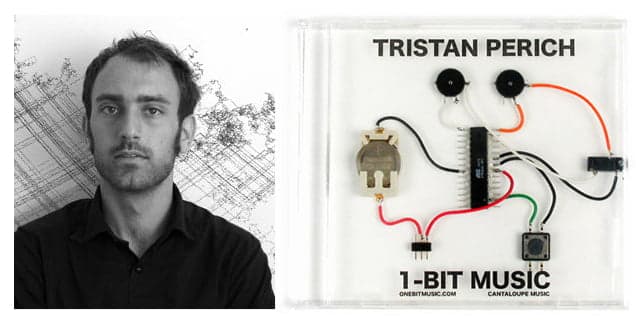 La música a 1-bit de Tristan Perich