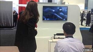 Esta televisión se controla con los ojos