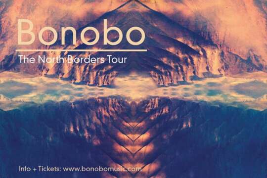 Le roban instrumentos y laptops a BONOBO en Ucrania antes del Koktebel Festival