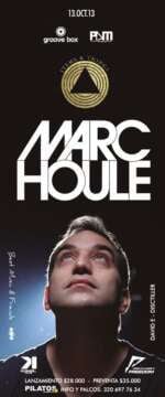 GrooveBox presenta MARC HOULE en Manizales éste Domingo 13 de Octubre