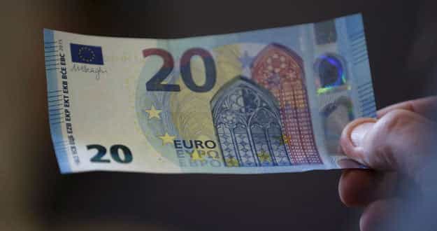 billete de 20 euros comienza a circular este miércoles en la zona del euro