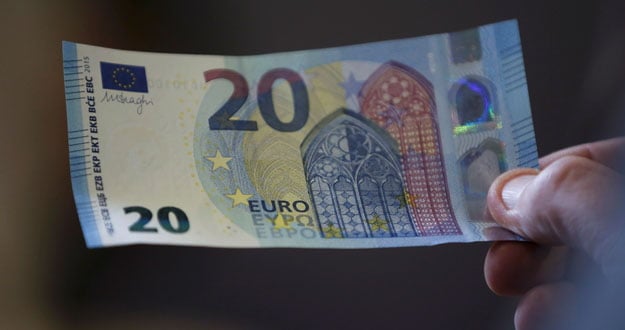 billete de 20 euros comienza a circular este miércoles en la zona del euro