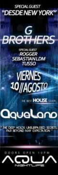 Sponsored: Éste Viernes, AQUA presenta "G BROTHERS" desde NEW YORK