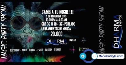 Hoy Sábado en Mansion Club @ Magic Party Show