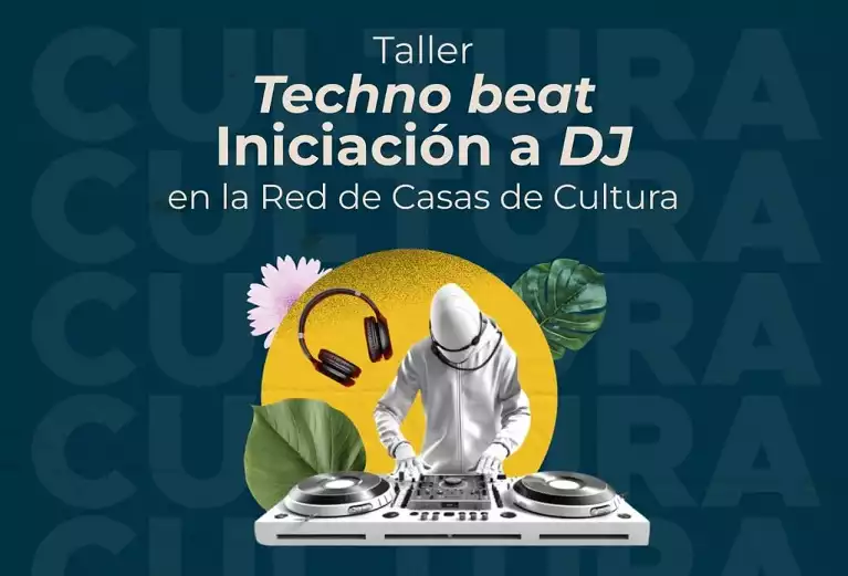 Ven al taller “Techno beat iniciación a DJ” desde hoy en el Teatro Carlos Vieco