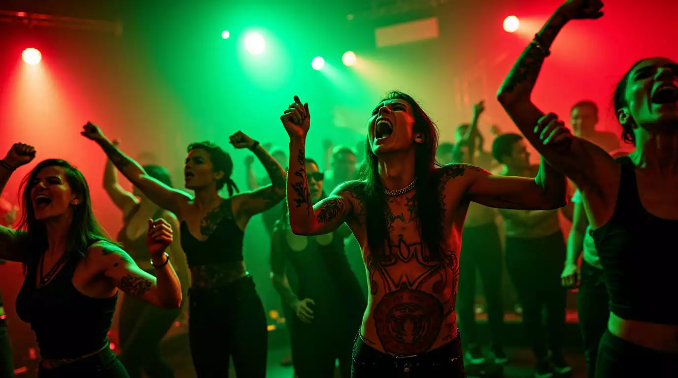 Techno y resistencia: el sonido de una generación en Kosovo.