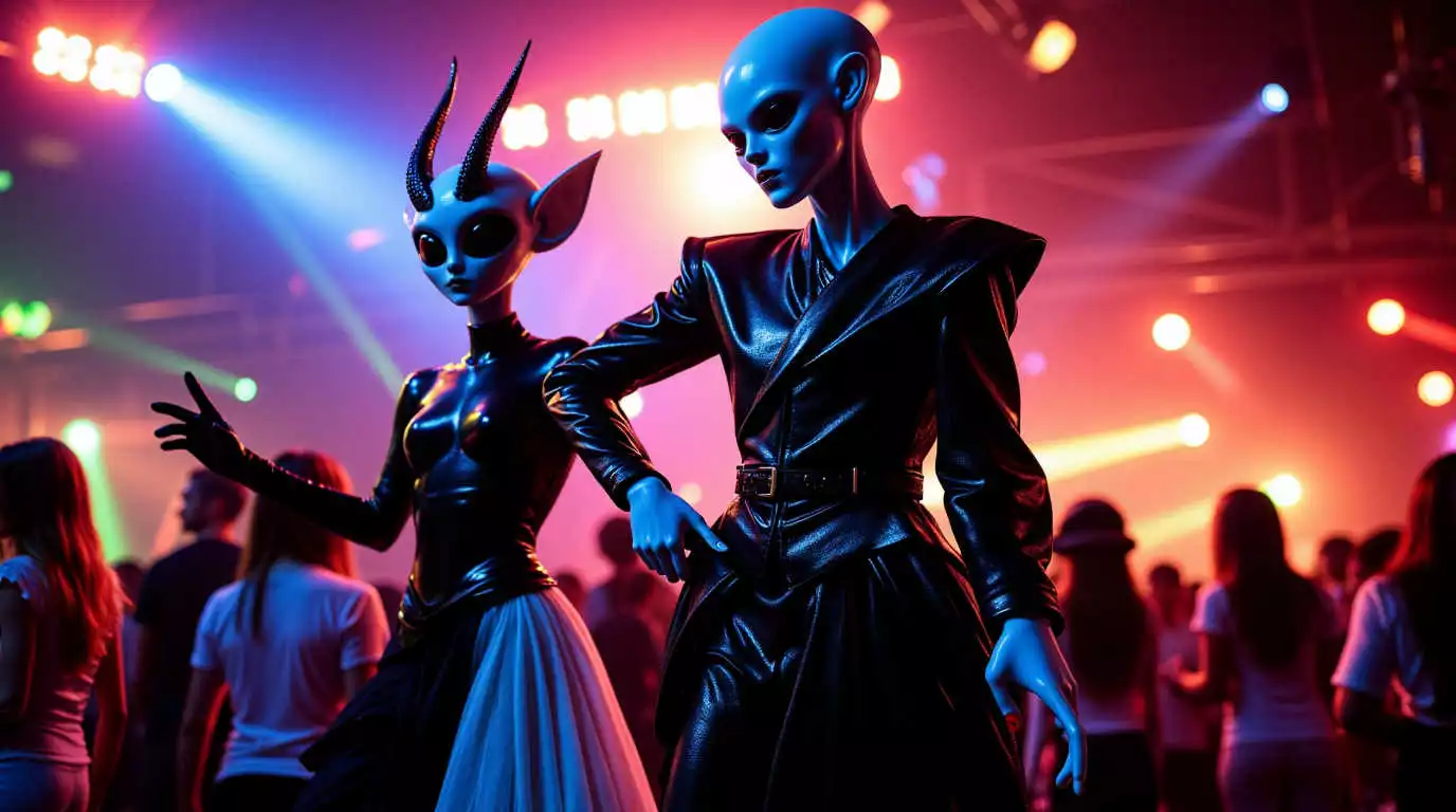 Ropa y rave: Cómo la moda refleja la esencia del techno.