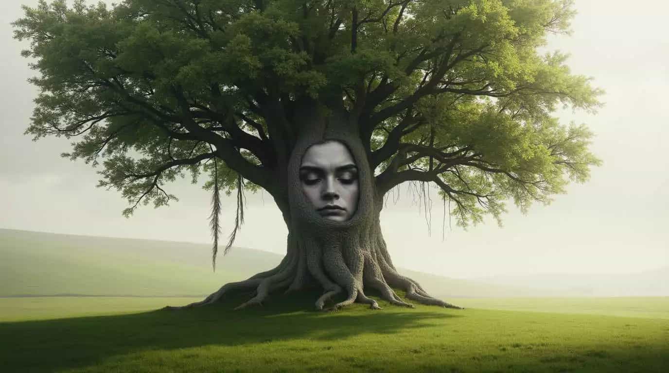 Los árboles también sienten la soledad.