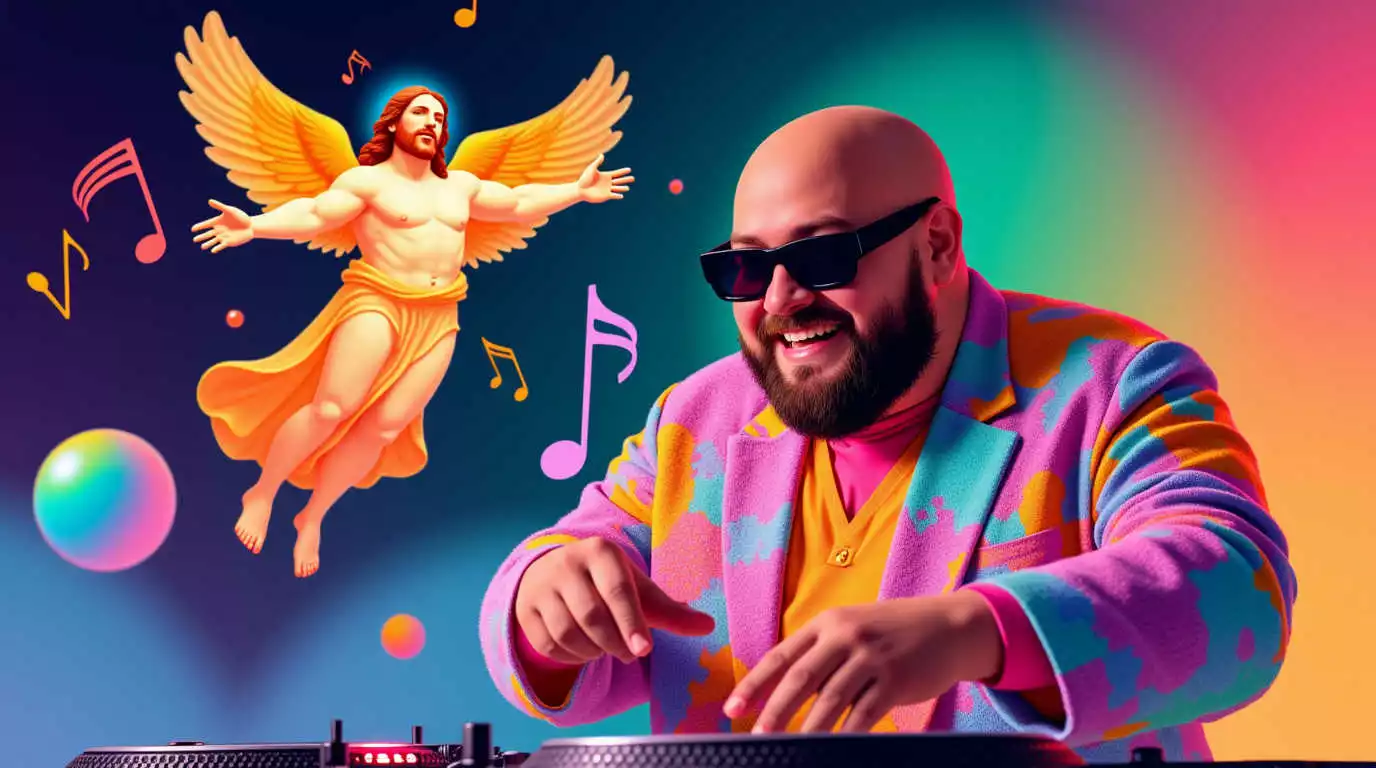 Domingo de techno y alabanzas: El sacerdote que también es Dj.