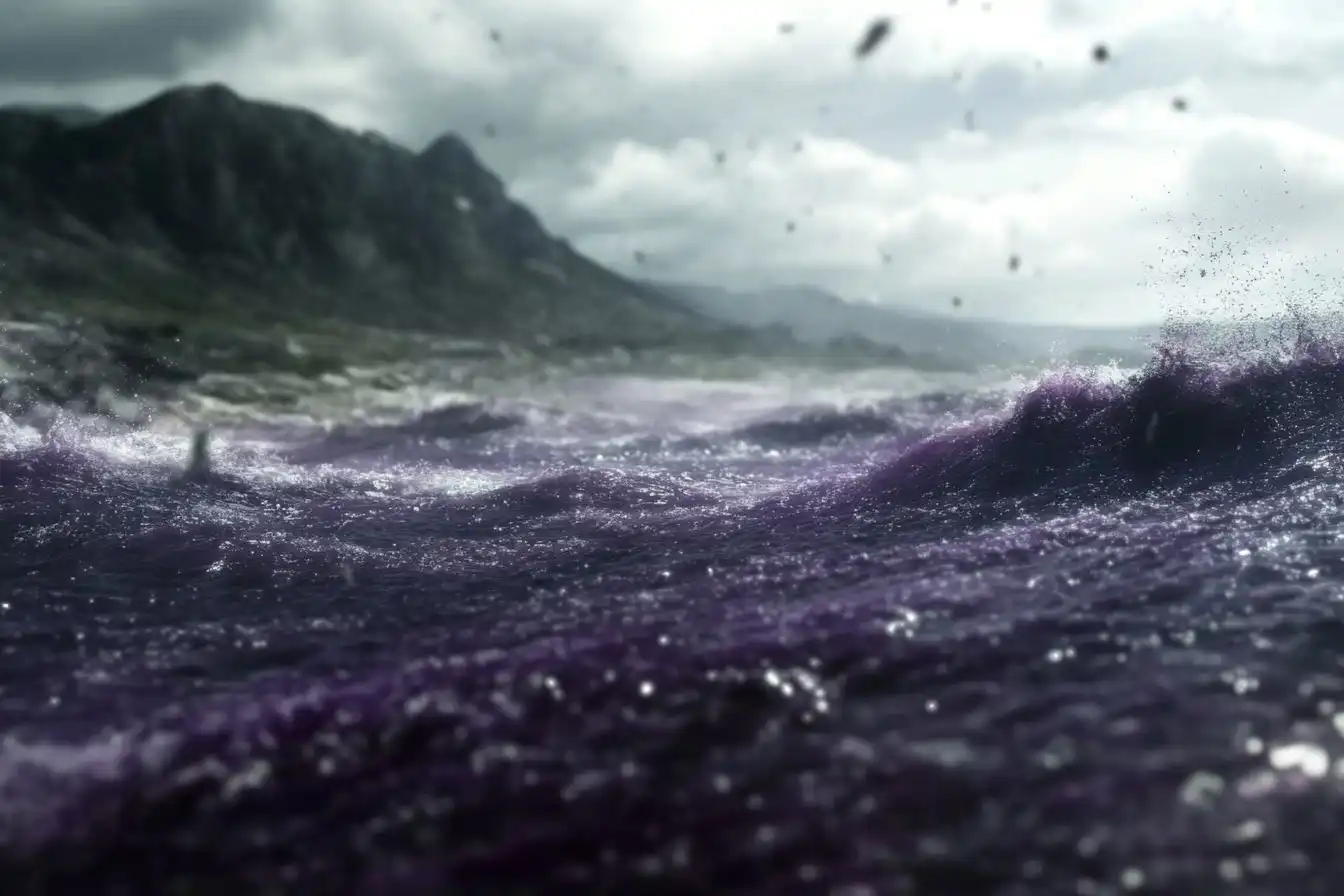 Los Océanos Podrían Volverse Púrpuras.