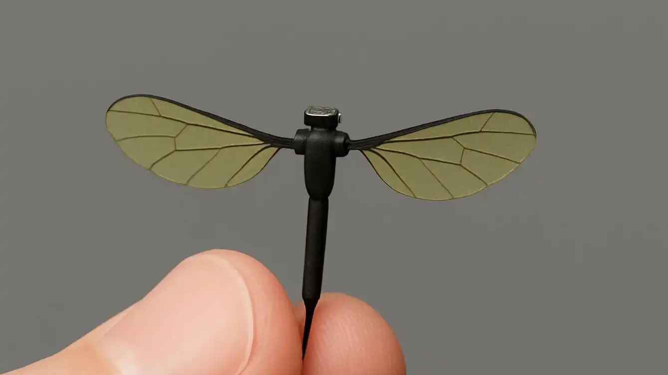 Ejército chino presenta dron del tamaño de un mosquito.