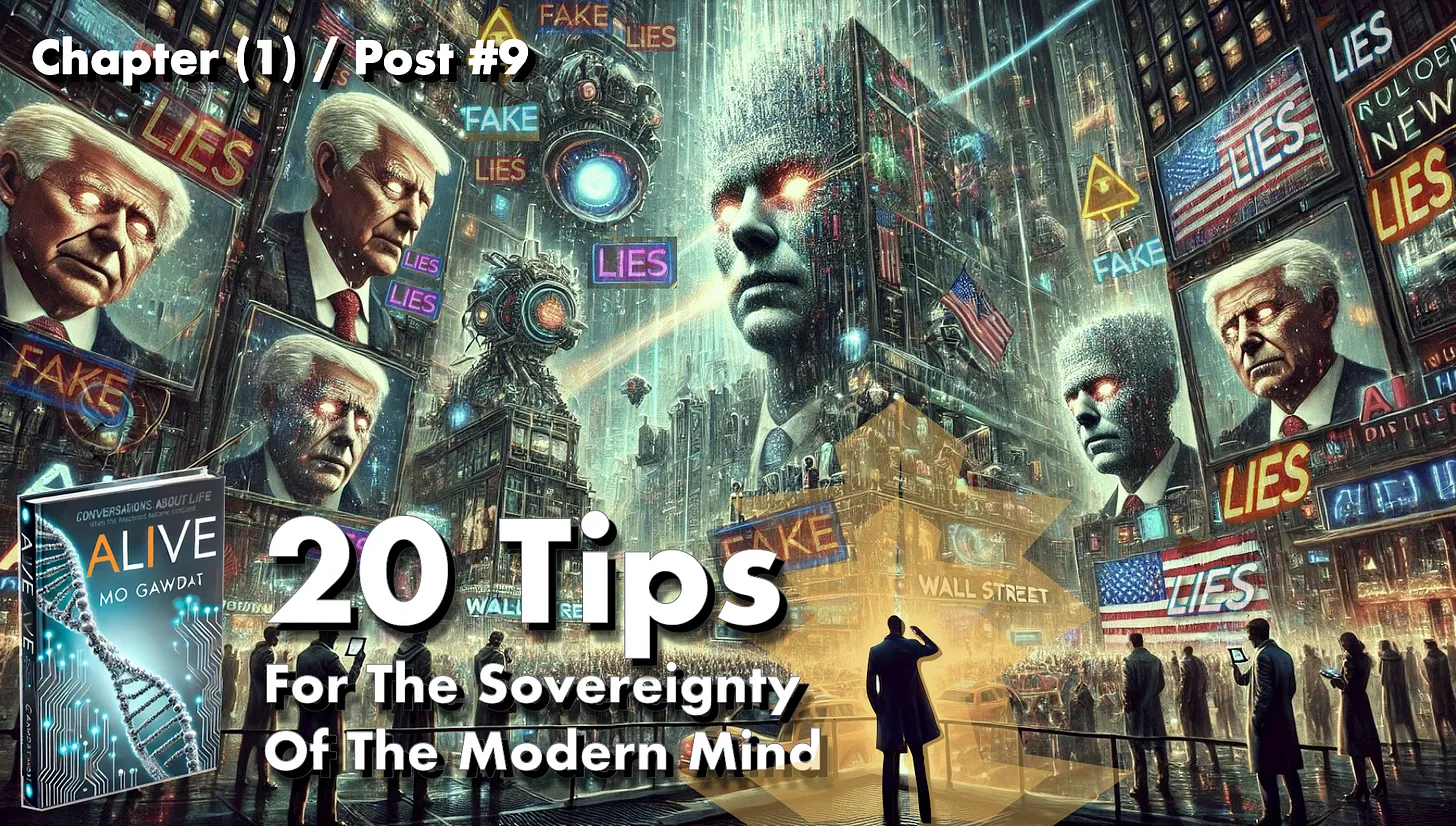 20 consejos para la soberanía de la mente moderna