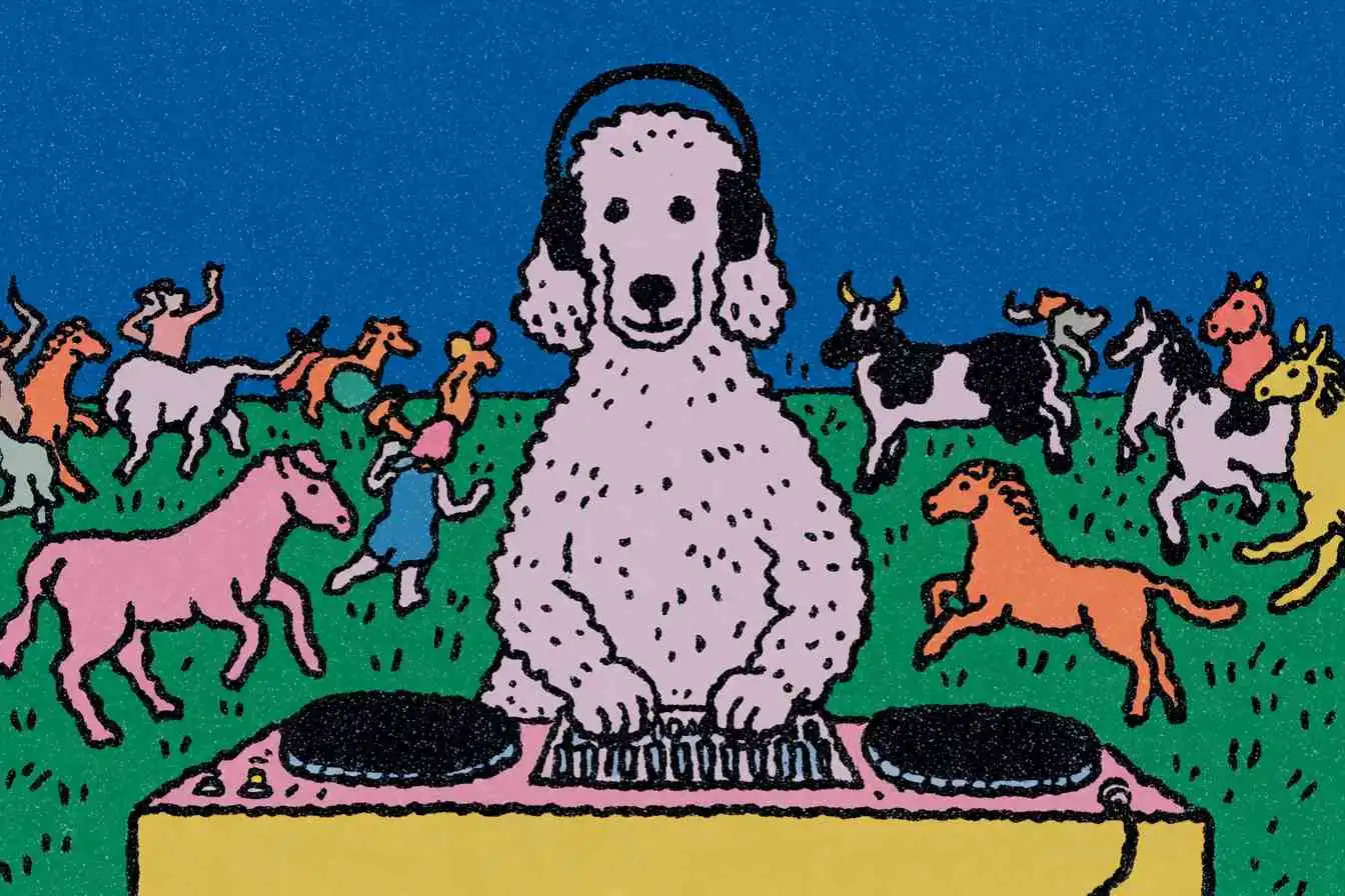 Escuchar música mejora el bienestar de los animales.