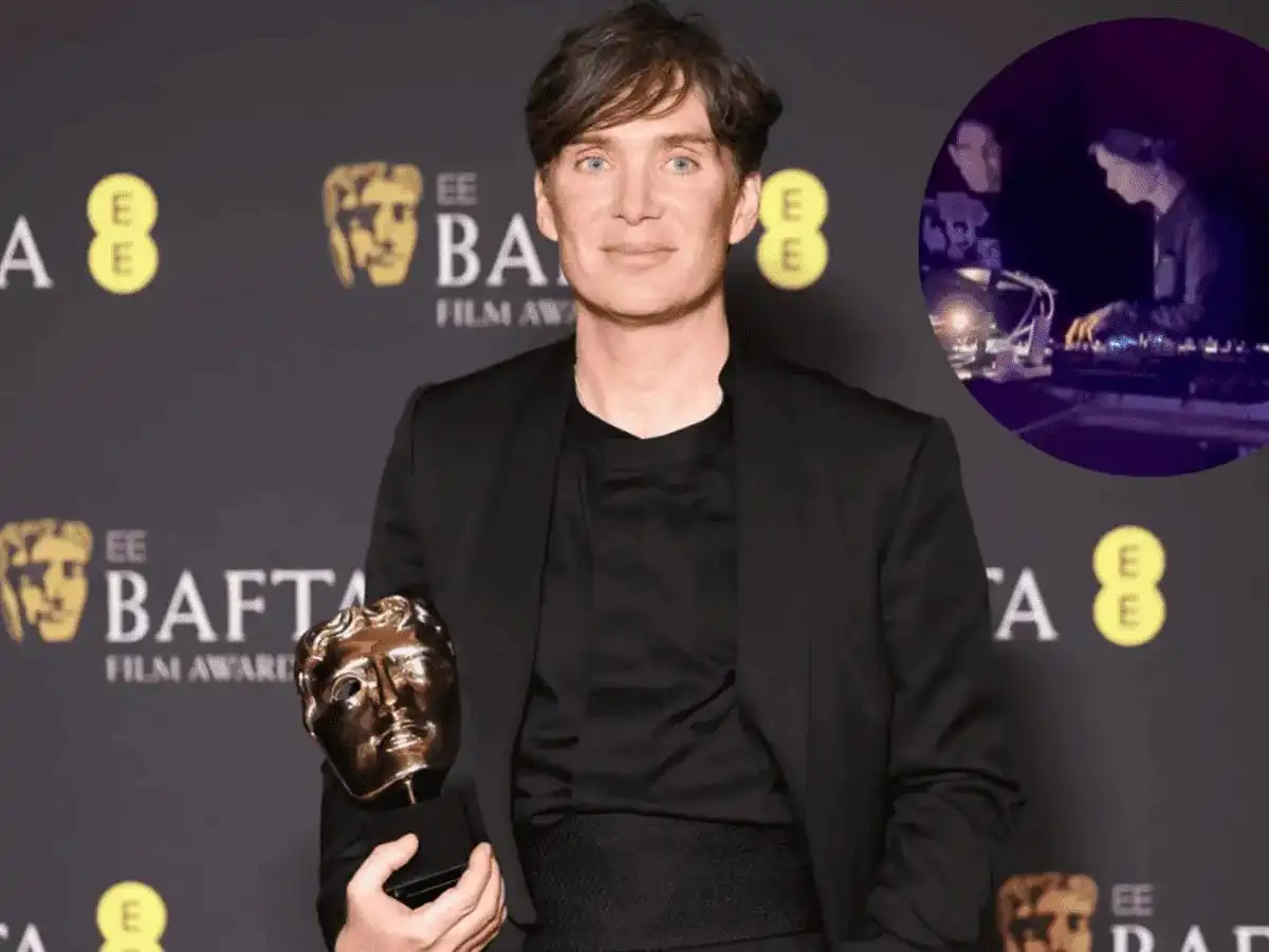 Cillian Murphy retoma su faceta como Dj en Irlanda.