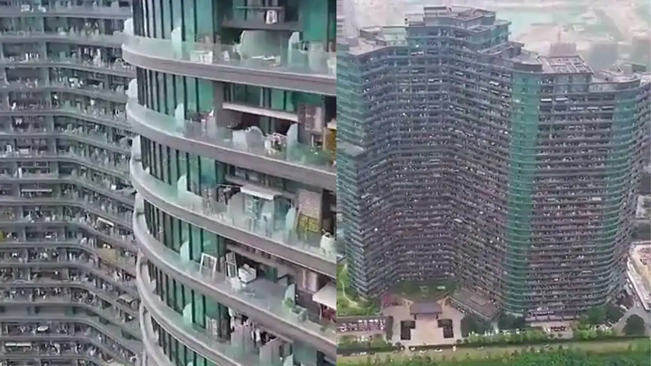 El edificio donde viven más de 30,000 personas.