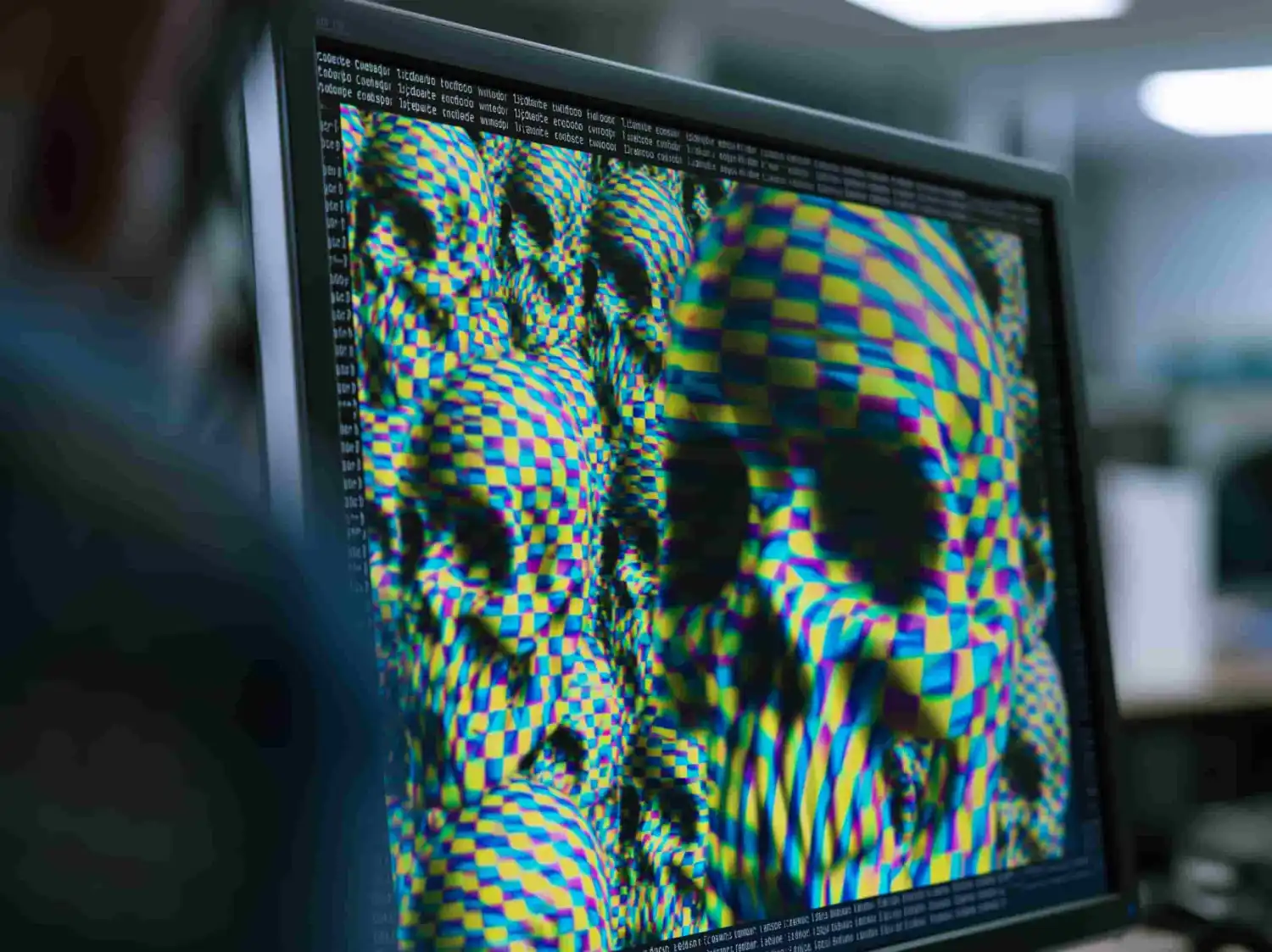 La ilusión de Munker-White demuestra cómo el cerebro altera la percepción real de los colores