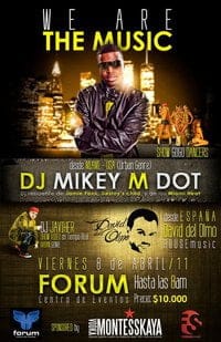 Sponsored: DJ Mikey M Dot (genero hiphop urbano) We Are The Music