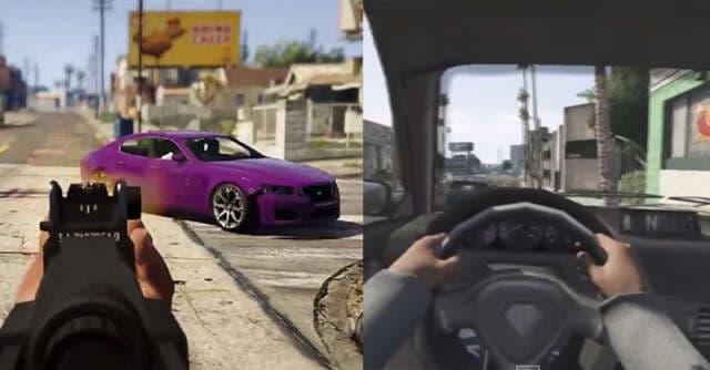Video: GTA 5 en primera persona para Xbox One, PS4 y PC