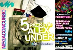 MEGACONCURSO: ALEX UNDER PROMO PACK !