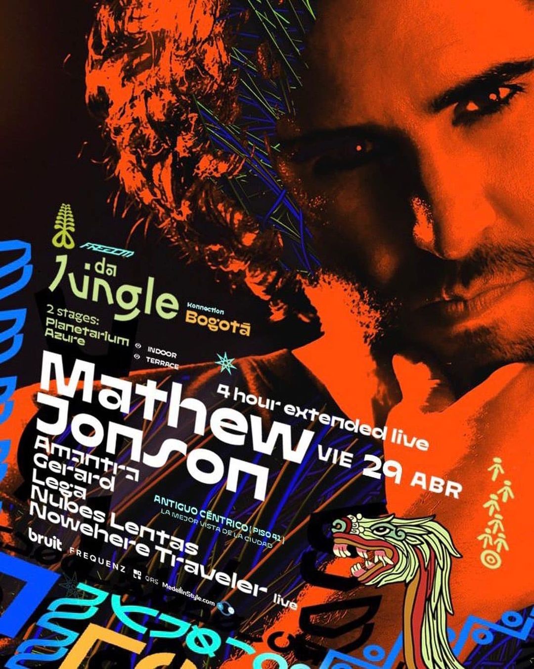 Freedom presenta a Mathew Jonson Live en Bogotá a 41 pisos de altura ( Lanzamiento IDJ )