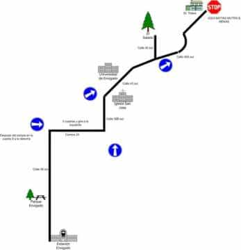 MAPA DEL LUGAR, PARA ESTE SABADO 14 DE JULIO: MEKAS (Argentina), MATIAS MUTEN (Uruguay)