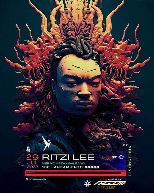 RITZI LEE en la calentura de la TECHNOFERIA este sábado 29 de JUL en Ministry