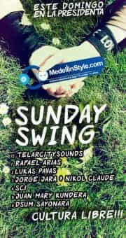 MedellinStyle.com presenta SUNDAY SWING @ Parque Lineal La Presidenta éste Dómingo! – Entrada Gratuita