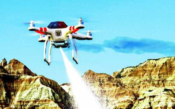 Drones Policía: Ahora vendrán armados con Tasers y Gases lacrimógenos