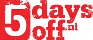 whoooo!! Los primeros ochenta para los 5 DAYS OFF de Amsterdam !!!