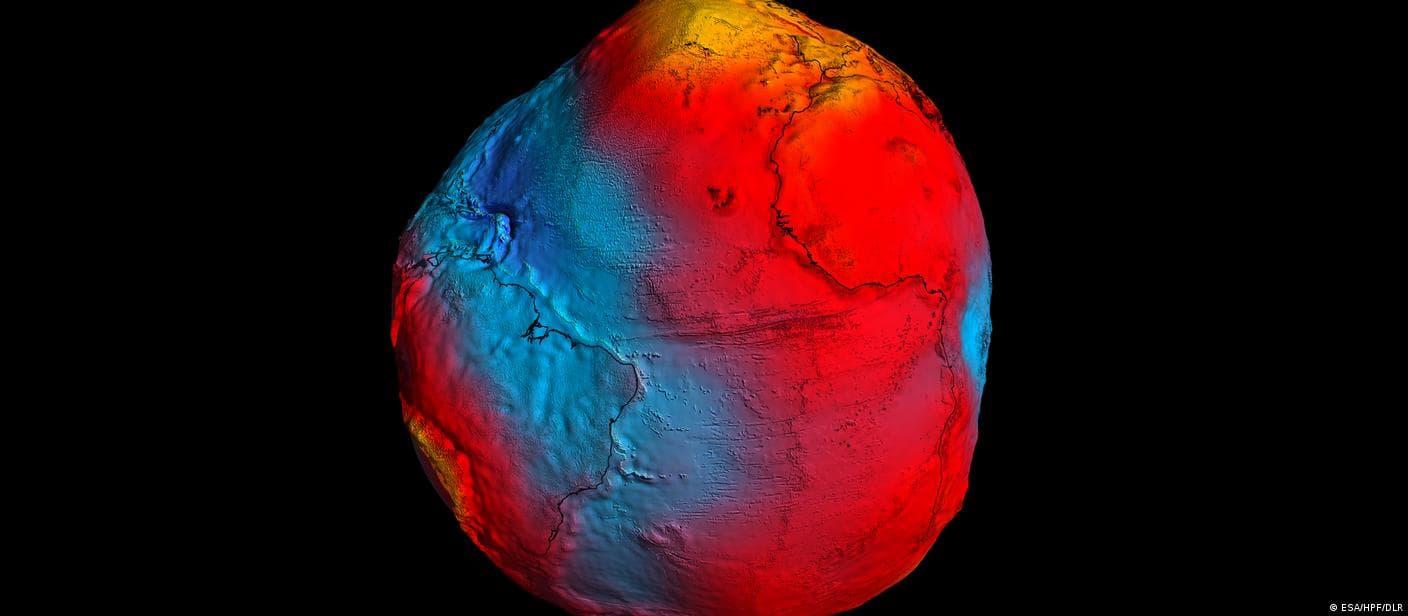 El agujero gravitacional que hay en la Tierra