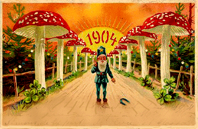 A los Renos les gusta comer Amanita Muscaria y son Rojos y Blancos… Casualidad ?