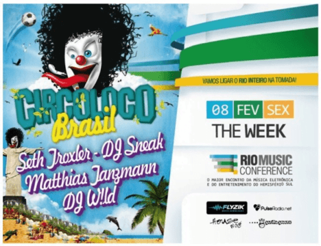 El carnaval de Circo Loco en Brasil