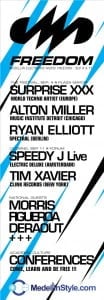 TIM XAVIER en el cierre del FREEDOM 2010 con SPEEDY J!!! Septiembre 11 @ Forum!!!