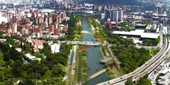 Medellín convertirá el Río Medellín en un Megaparque