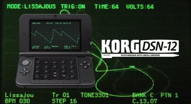 KORG convierte Nintendo 3DS en Sintetizador