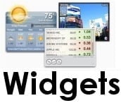 La Dashboard de MacOS y sus widgets en Windows con éste programita.