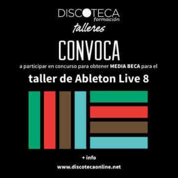 Media beca para talleres de Ableton Live 8