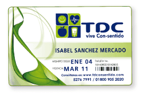 Medicall Home Tarjeta TDC