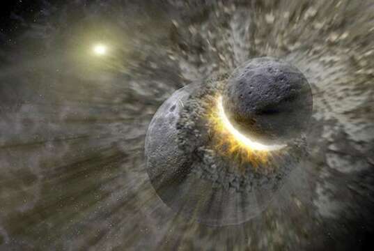 Nuevas pruebas de que la Luna surgió del gran choque entre Theia y la Tierra