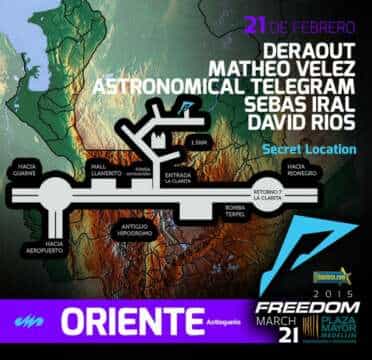 Mapa KONEKT Oriente !!!!! Éste Sábado en Las Montañas!!!!