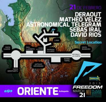 Mapa KONEKT Oriente !!!!! Éste Sábado en Las Montañas!!!!