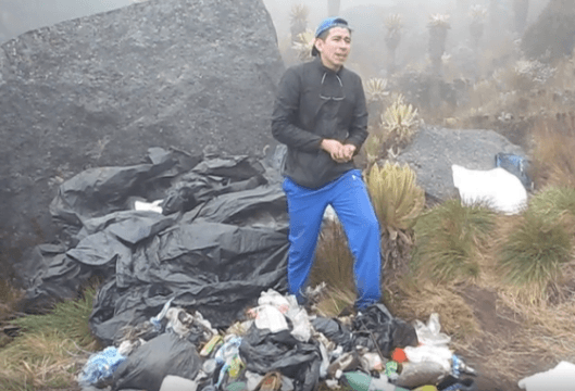 Comparte: Por Favor cuida los Páramos, Ríos y montañas no dejes Basura en ellos así NO SEAN TUYAS