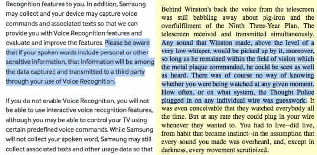 Samsung: El internet de las cosas aka IoT o Internet of Things comienza a emerger como la invasión a la privacidad más grande de la Historia