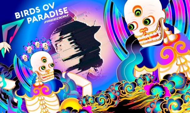 Birds Ov Paradise acelera el latido del corazón con el colorido Konstrukt 010