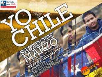 “Yo amo Chile” campaña solidaria para damnificados tras el “mega sismo” sufrido en CHILE.