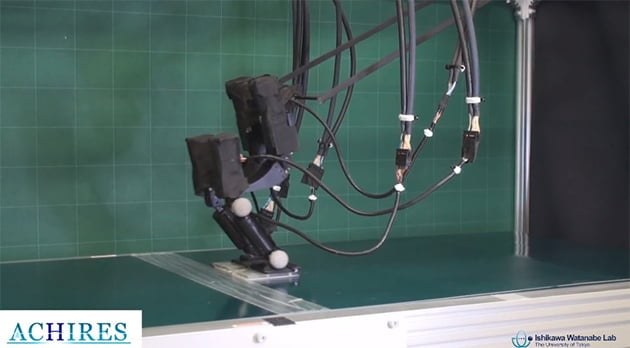 ACHIRES Tokyo: Bipedal Running, las piernas robóticas más rápidas del mundo 2.6km/h